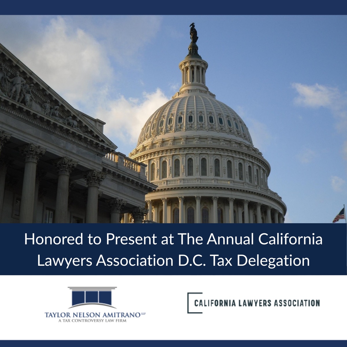 Sending Our Lawyers to DC to Engage with Top Tax and Federal Goverment Officials