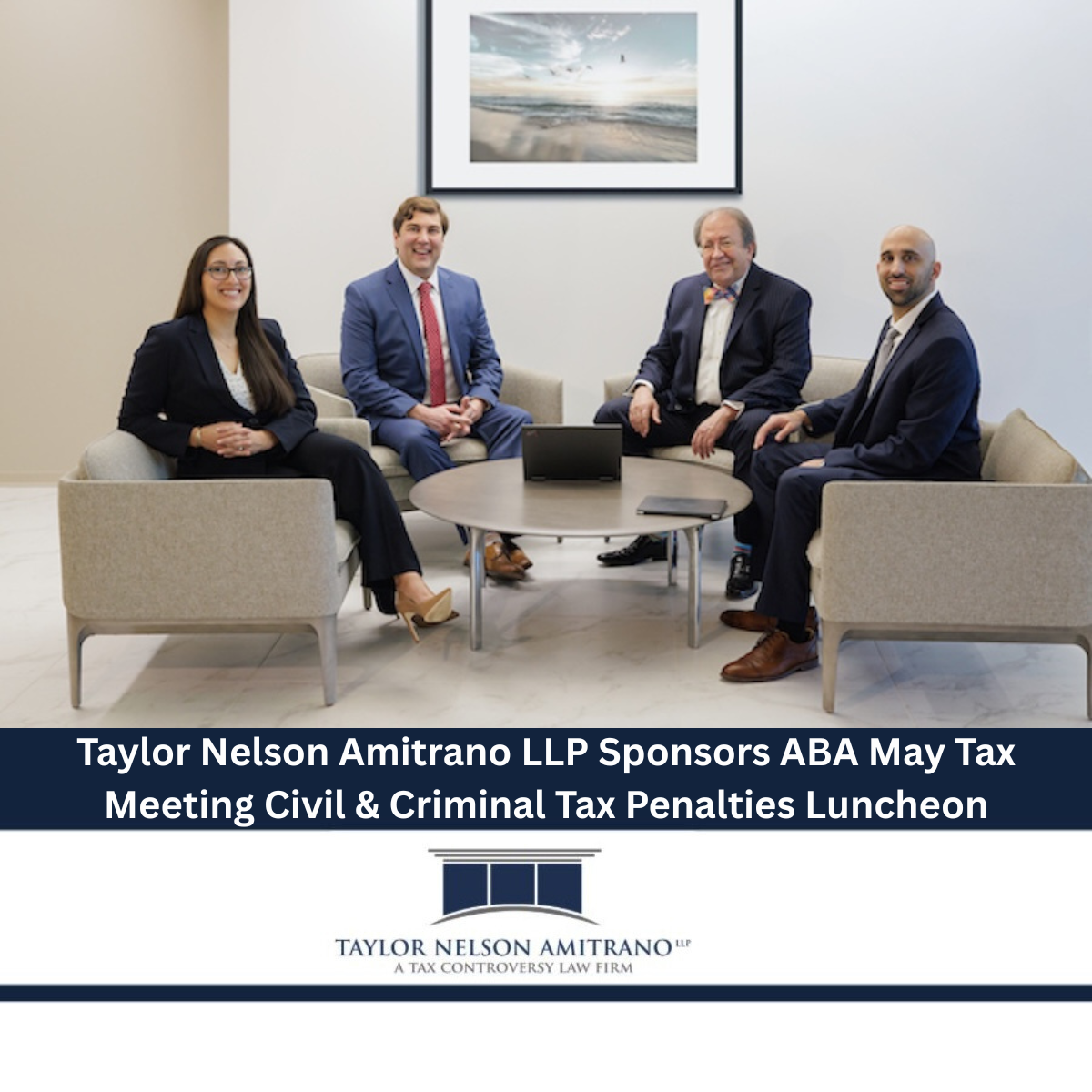 Taylor Nelson Amitrano Sponsors the ABA Section of Taxation for 2026 May Tax Meeting