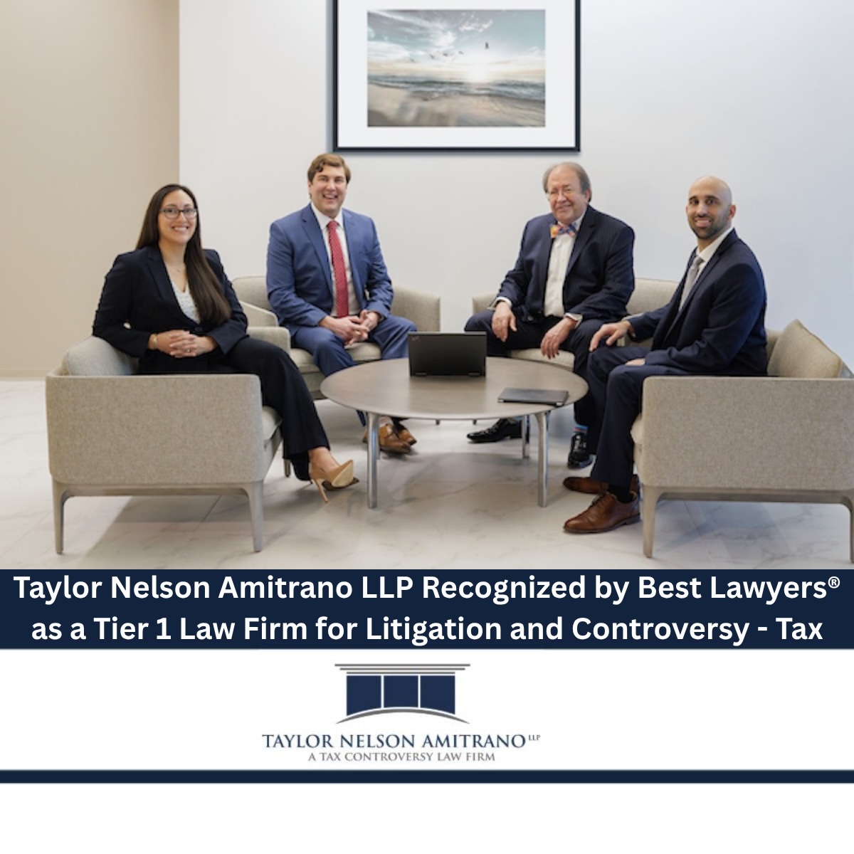 Taylor Nelson Amitrano Selected as a Tier 1 Firm in Orange County