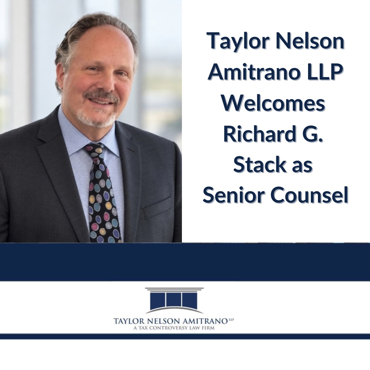 Richard Stack Joins the Firm as Senior Counsel