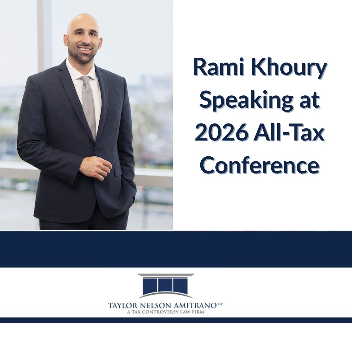 Rami Khory Speaking at 2026 All-Tax Conference