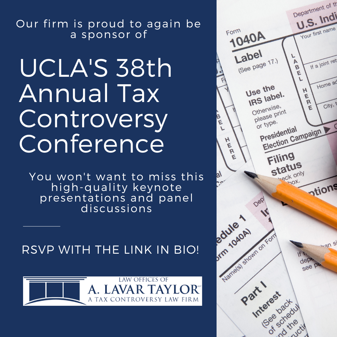 UCLA Extension’s 38th Annual Tax Controversy Conference