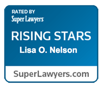 Super Lawyers Rising Star awarded to Lisa O. Nelson